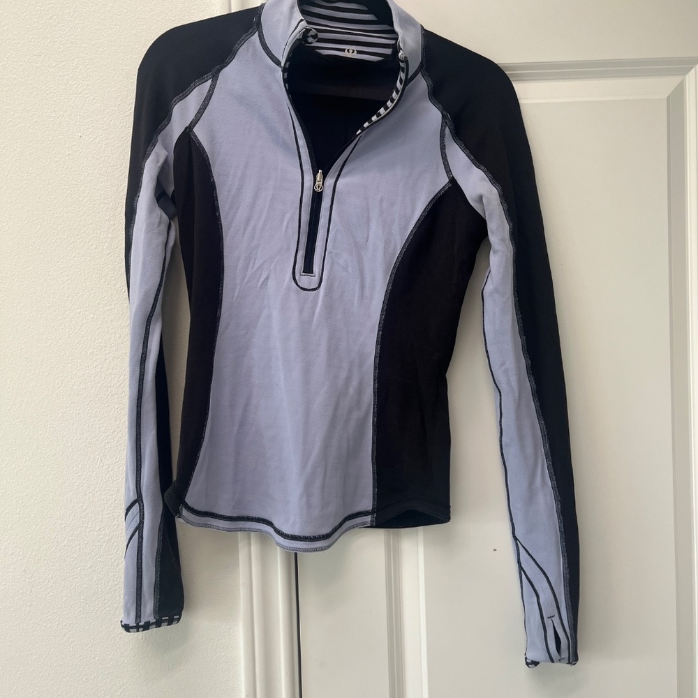 Lululemon Quarter Zip Reversible Pullover - image 3